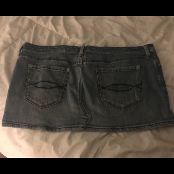 2 Abercrombie & Fitch Jean Skirts - Picture 2 of 4